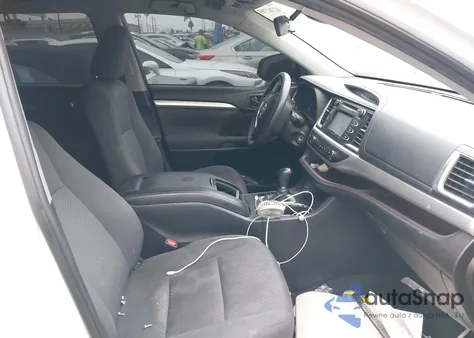 2019 Toyota Highlander Le from USA, damaged, VIN 5TDBZRFH0KS928214